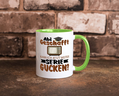 Abi Geschaft | Serie Gucken Bachlor Abitur Geschenk Humor Geschenkidee lustiger