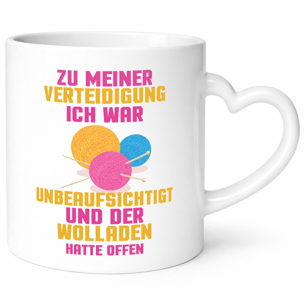 Wolladen hatte Offen | Wolle Häkeln Geschenk Humor Geschenkidee lustiger Spruch