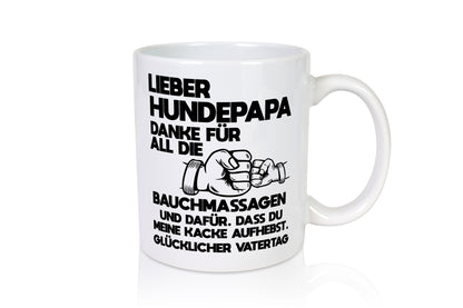 Hundepapa, danke Bauchmassagen, Kake aufheben | Vatertag Geschenkidee Familie