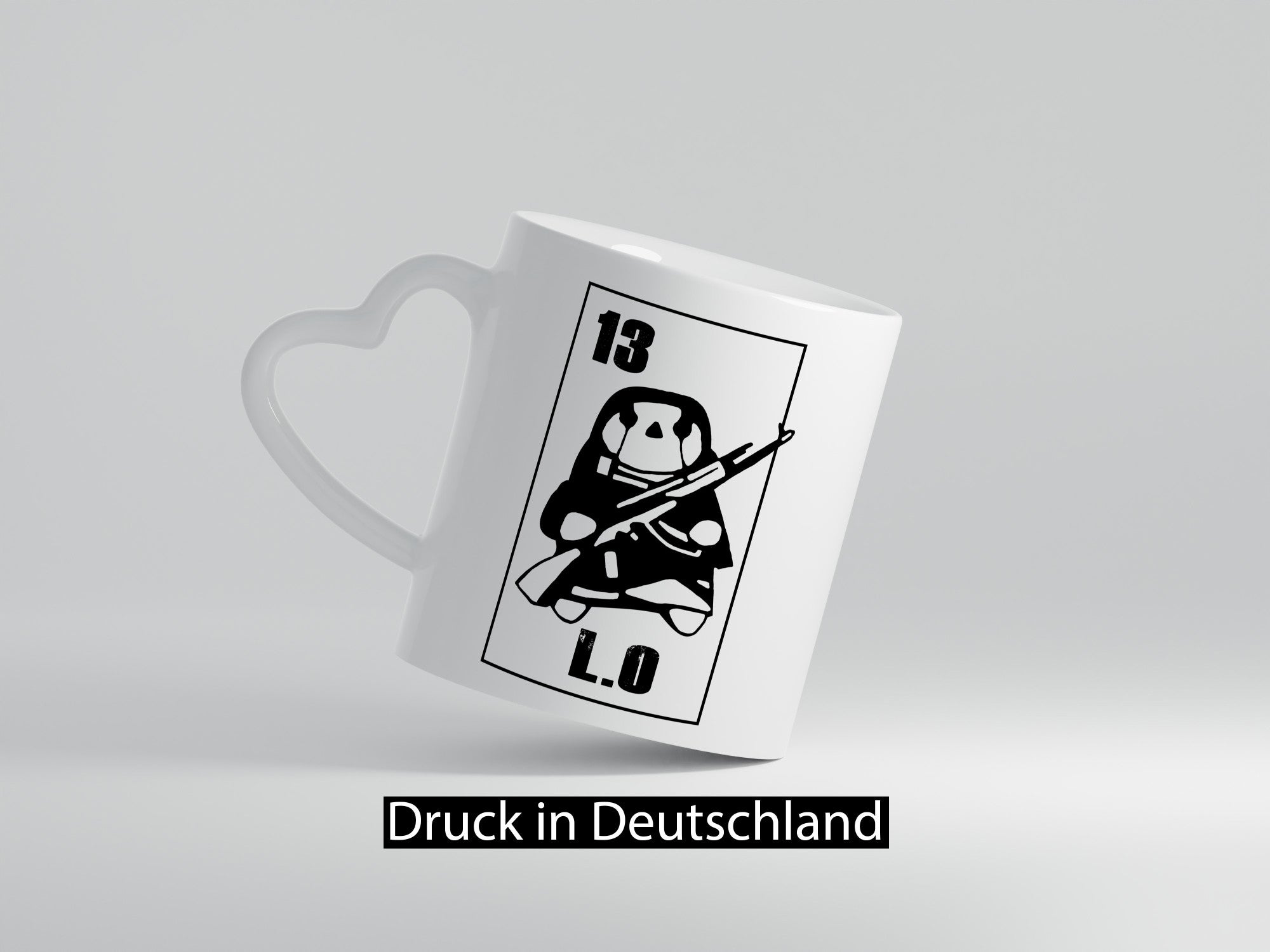 13 L.O lustiger Spruch Geschenk Humor Geschenkidee Tasse