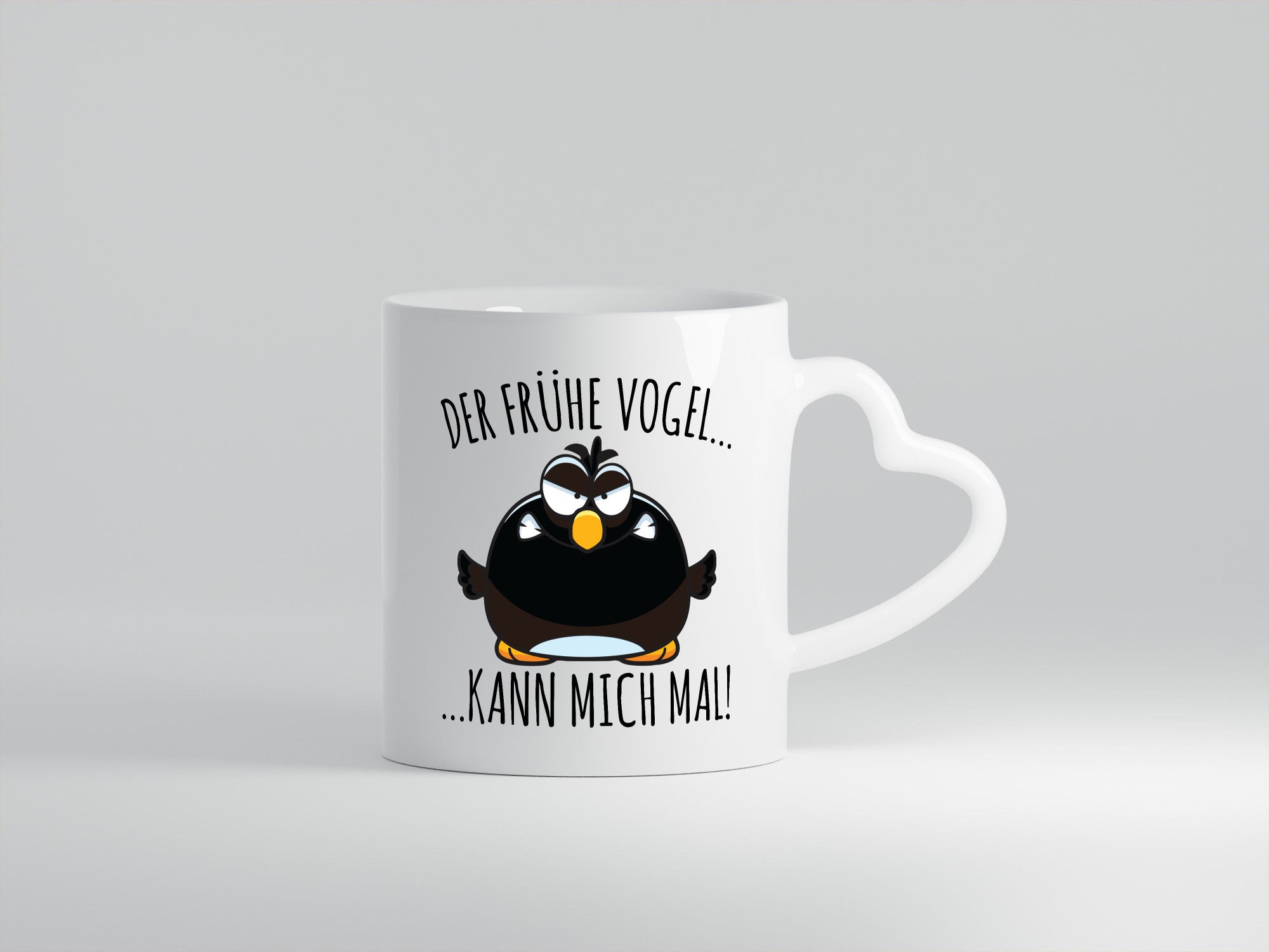Frühe Vogel kann mich mal | Morgenmuffel mürrischer Geschenk Humor Geschenkidee