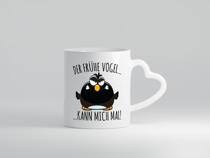 Frühe Vogel kann mich mal | Morgenmuffel mürrischer Geschenk Humor Geschenkidee