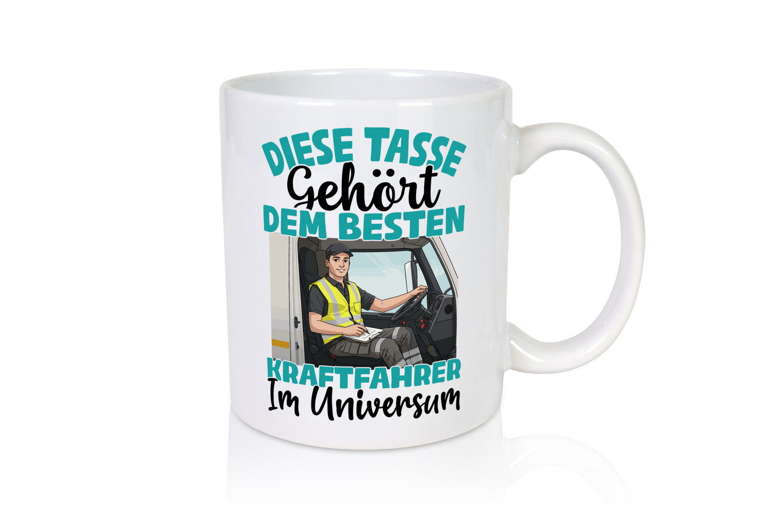 Im Universum: Kraftfahrer | Lastwagen LKW Fahrer lustig Humor Geschenkidee