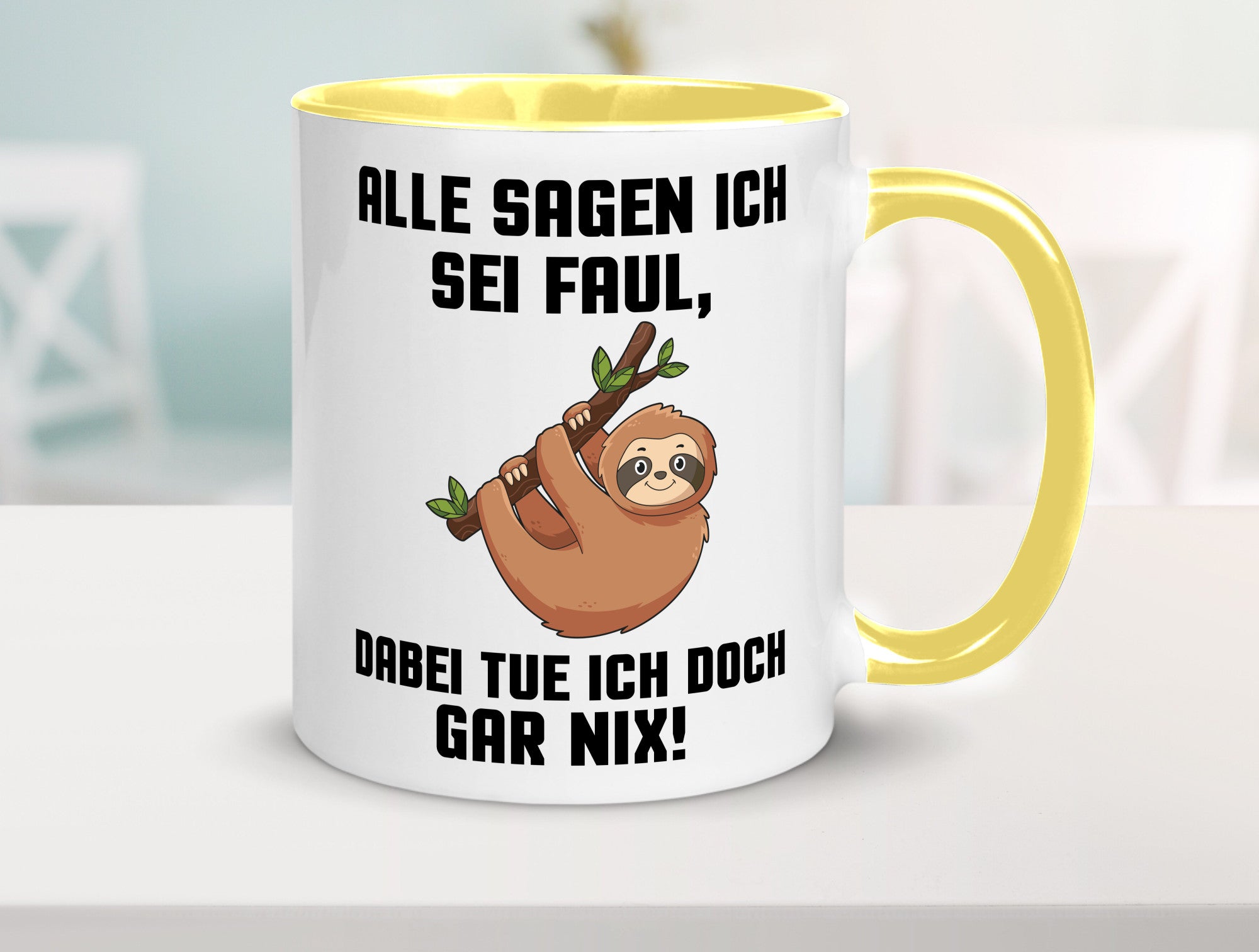Alle sagen ich sei Faul | Faultier bin nicht Geschenkidee Tierliebhaber Humor