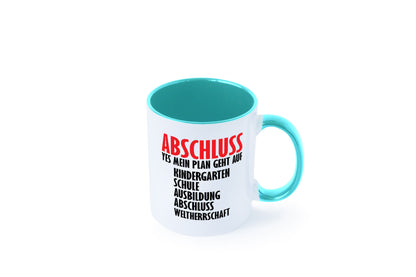 Abschluss Bachelor Geschenkidee Humor Tasse