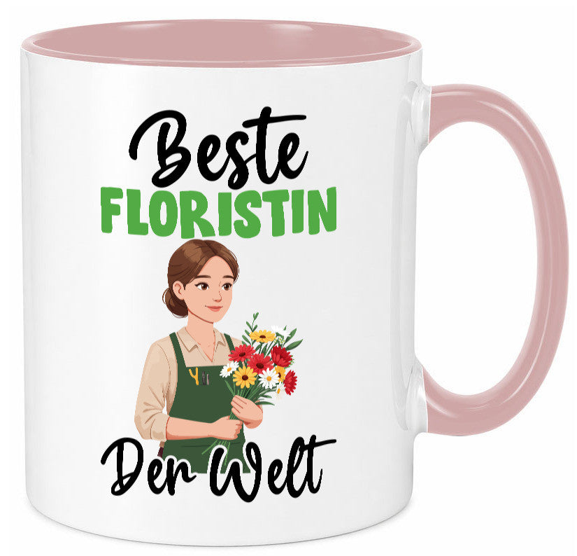Beste Floristin | Blumen VerkÃƒÂ¤uferin Humor Geschenkidee Tasse
