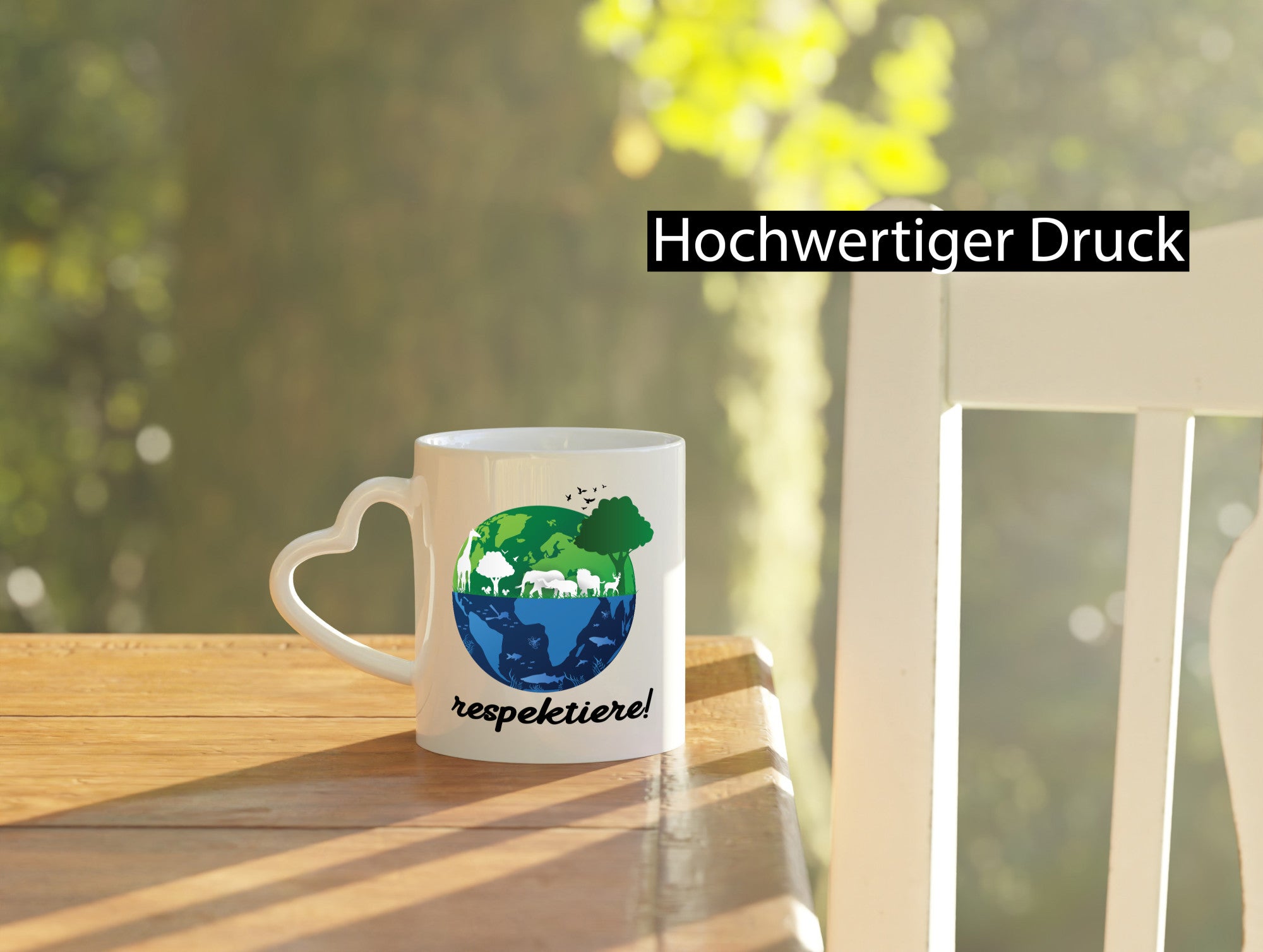 Respektiere | Tiere mit Respekt behandeln lustiger Spruch Geschenk