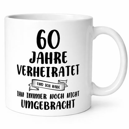 60 Jahre Verheiratet, immer noch am Leben! Geschenk Humor Geschenkidee lustiger