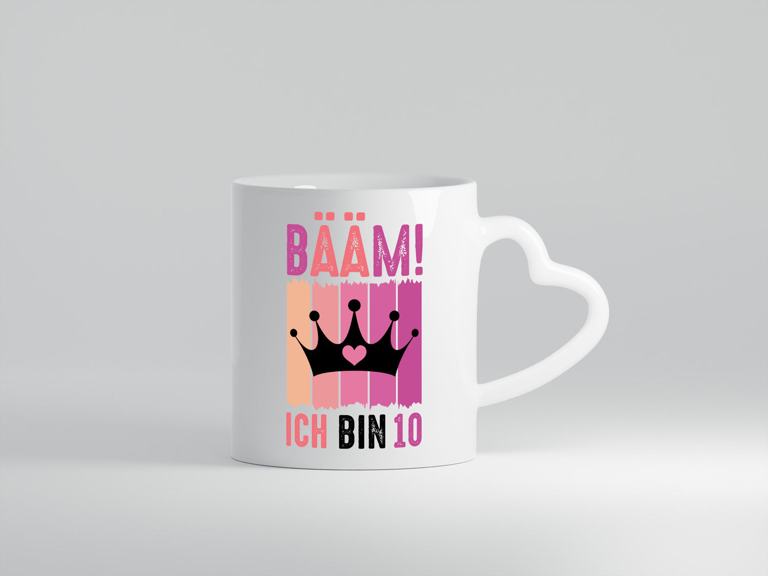 10. Geburtstag | 10 Jahre Bääm ich bin Krone Humor Geschenkidee Tasse