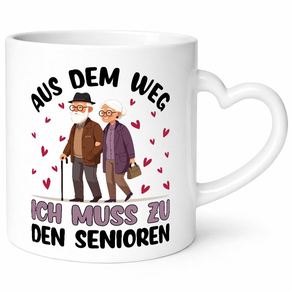 Muss zu den Senioren | Altenpflege Pflegedienst Geschenk Humor Geschenkidee