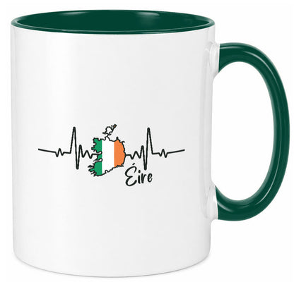 Heartbeat | Italien Herzschlag Geschenkidee Humor Tasse