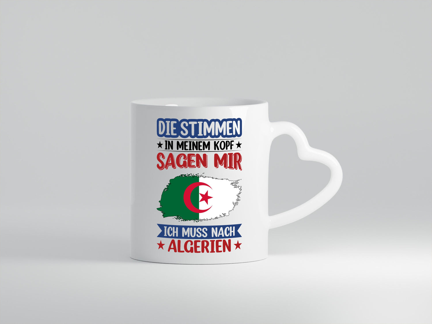 Algerien | Urlaub Stimmen in meinem Kopf Traumland Geschenk Humor Geschenkidee