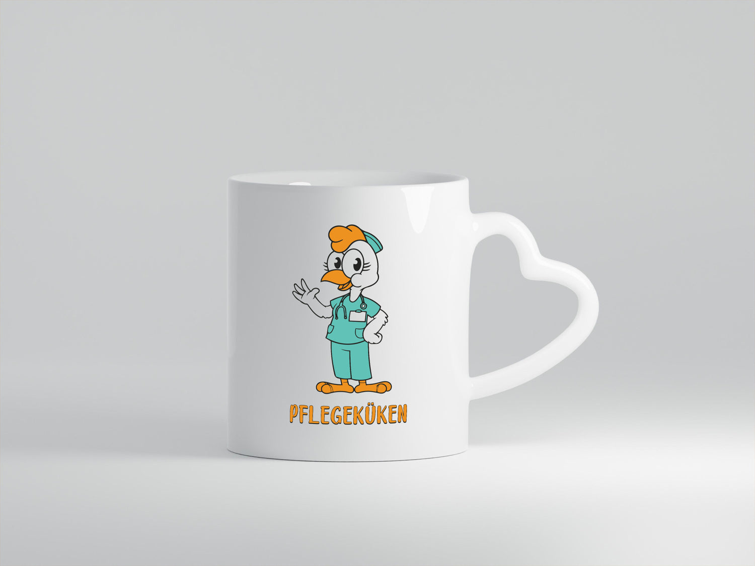 Pflegeküken | Küken Krankenschwester Pfleger Humor Geschenkidee Tasse