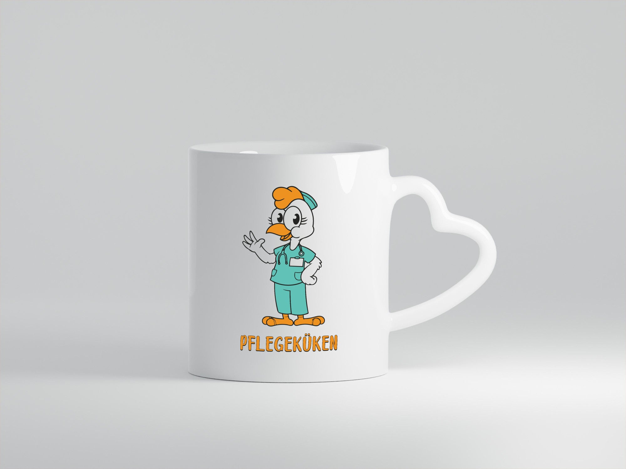 Pflegeküken | Küken Krankenschwester Pfleger Humor Geschenkidee Tasse