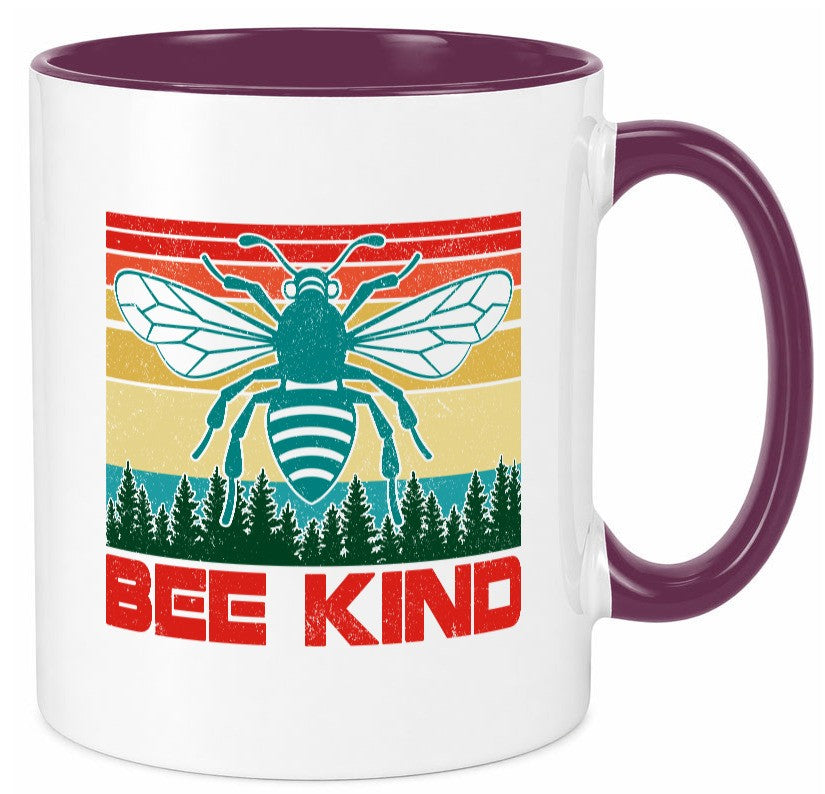 Bee kind | Bienen imker Bienenflüsterer v2 lustiger Spruch Geschenk Humor Tasse