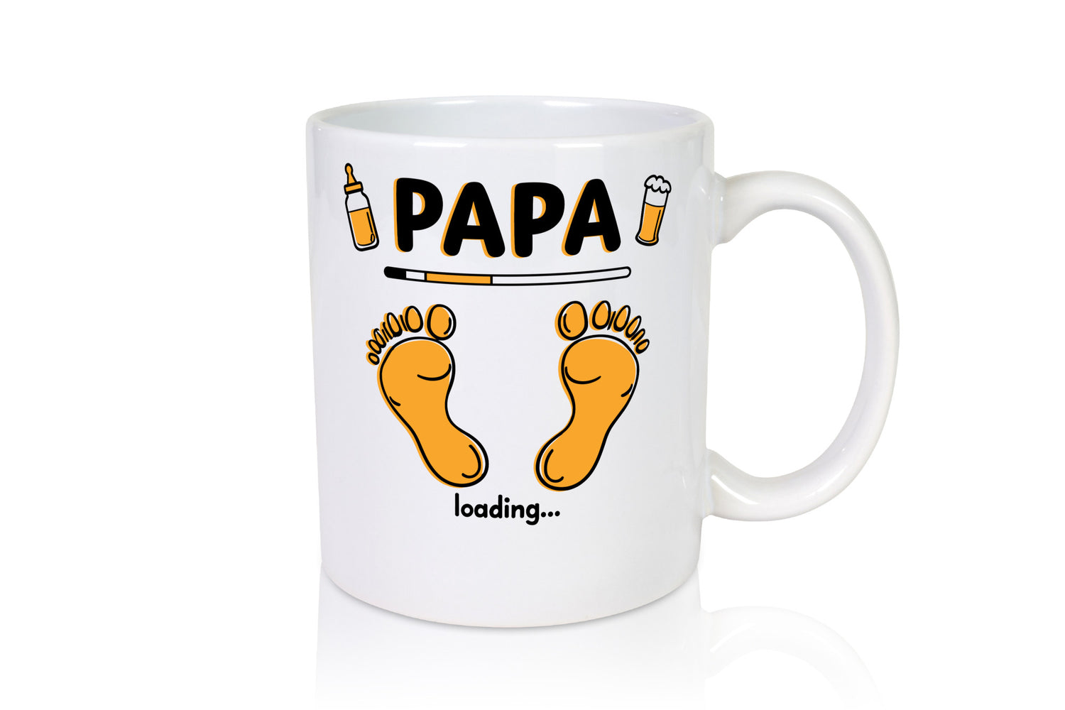 Papa loading | Ankündigung schwangerschaft lustiger Spruch Geschenk Humor