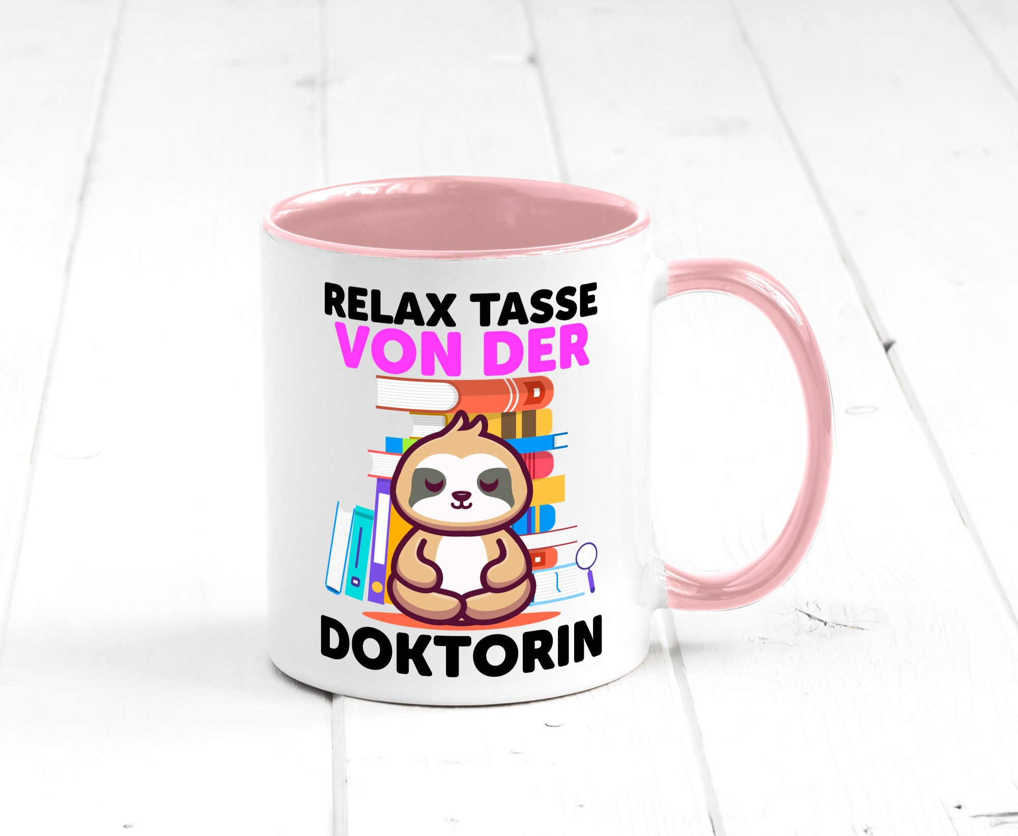 Relax Tasse: Doktorin | Doktorand Doktortitel lustig Humor Geschenkidee