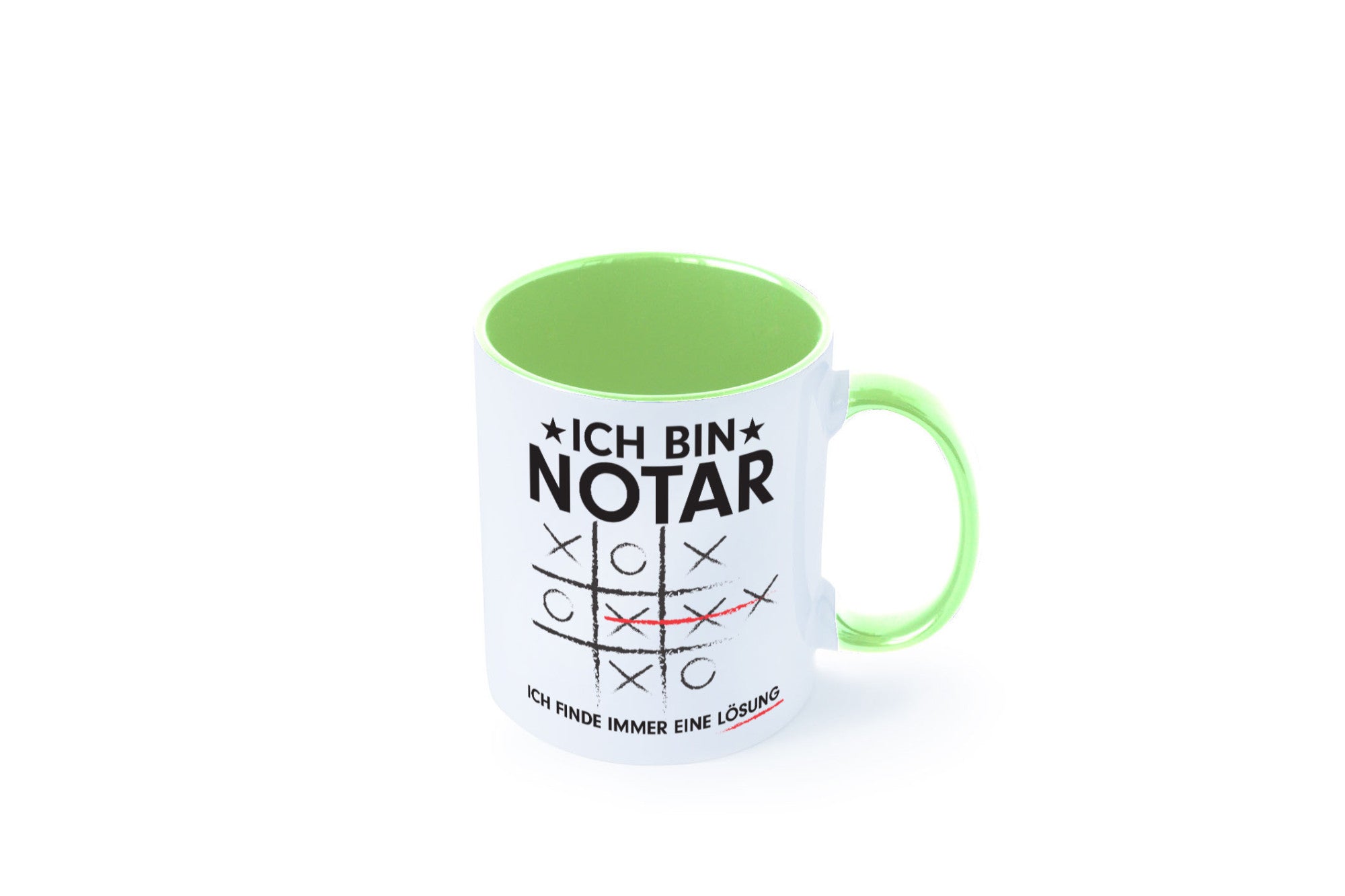 Löse Probleme: Notar | Jurist lustiger Spruch Geschenk Humor Geschenkidee Tasse