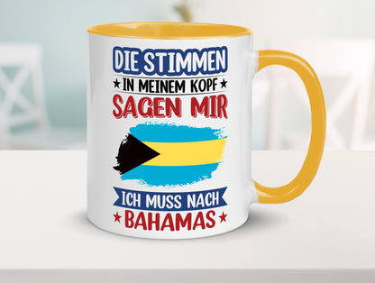 Bahamas | Urlaub Stimmen in meinem Kopf Traumland Geschenk Humor Geschenkidee