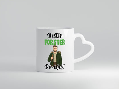 Bester Förster | Forst Arbeit v2 lustig Kollegen Büro Geschenk Tasse