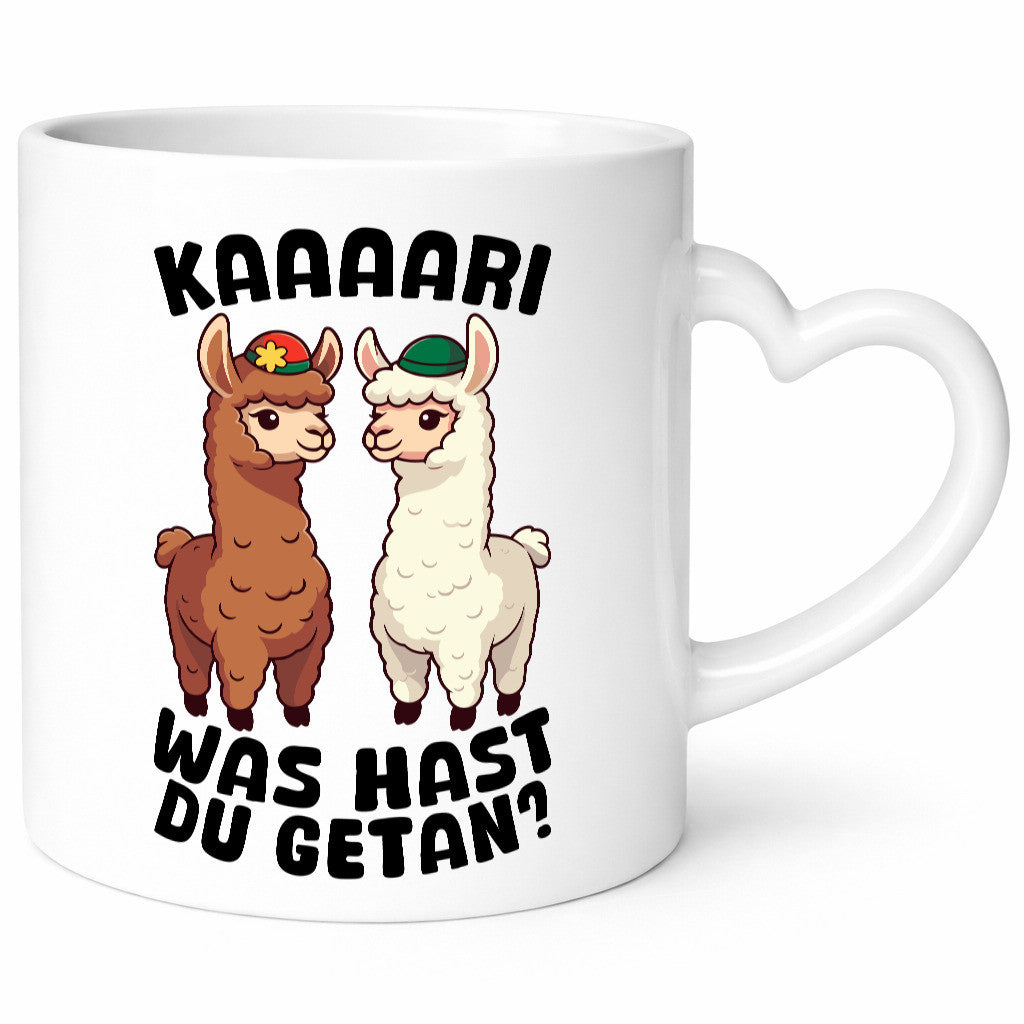 Lamas | Karl was hast du getan Lustiges Lama Geschenk Humor Geschenkidee