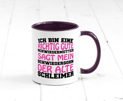 Gute Schwiegermutter lustig Familie Geschenkidee Geschenk Tasse