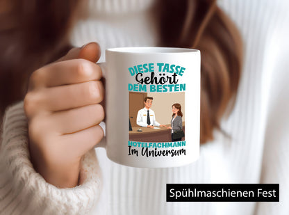 Im Universum: Hotelfachmann |Hotel Geschenk Humor Geschenkidee lustiger Spruch