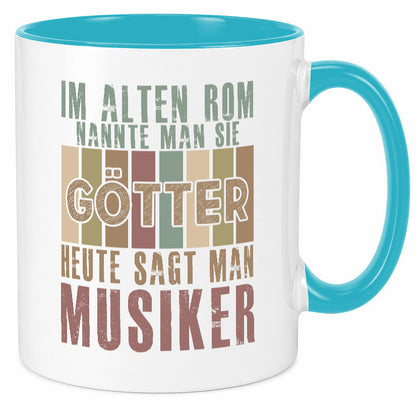 Heute sagt man: Musiker | Musik Musikant Humor Geschenkidee Tasse