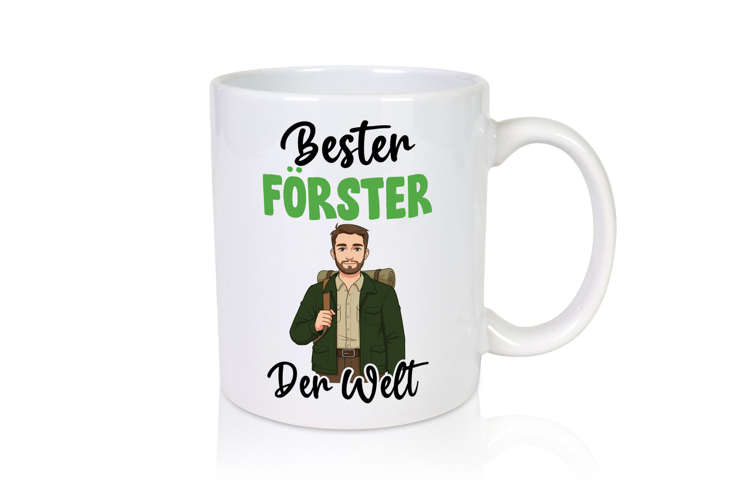 Bester Förster | Forst Arbeit v2 lustig Kollegen Büro Geschenk Tasse