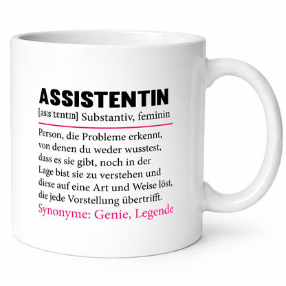 Assistentin | Beruf Assistenz Hilfskraft Humor Arbeit Kollegen Büro