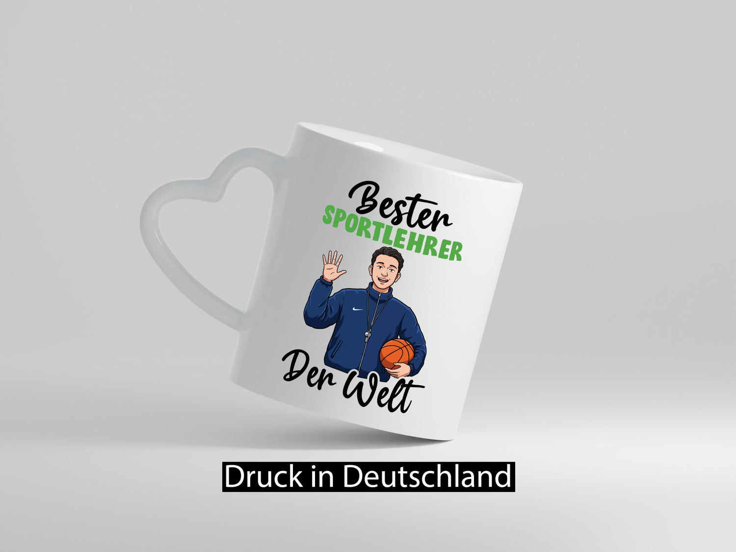 Bester Sportlehrer | Lehrer Sport v2 Geschenkidee Humor Tasse