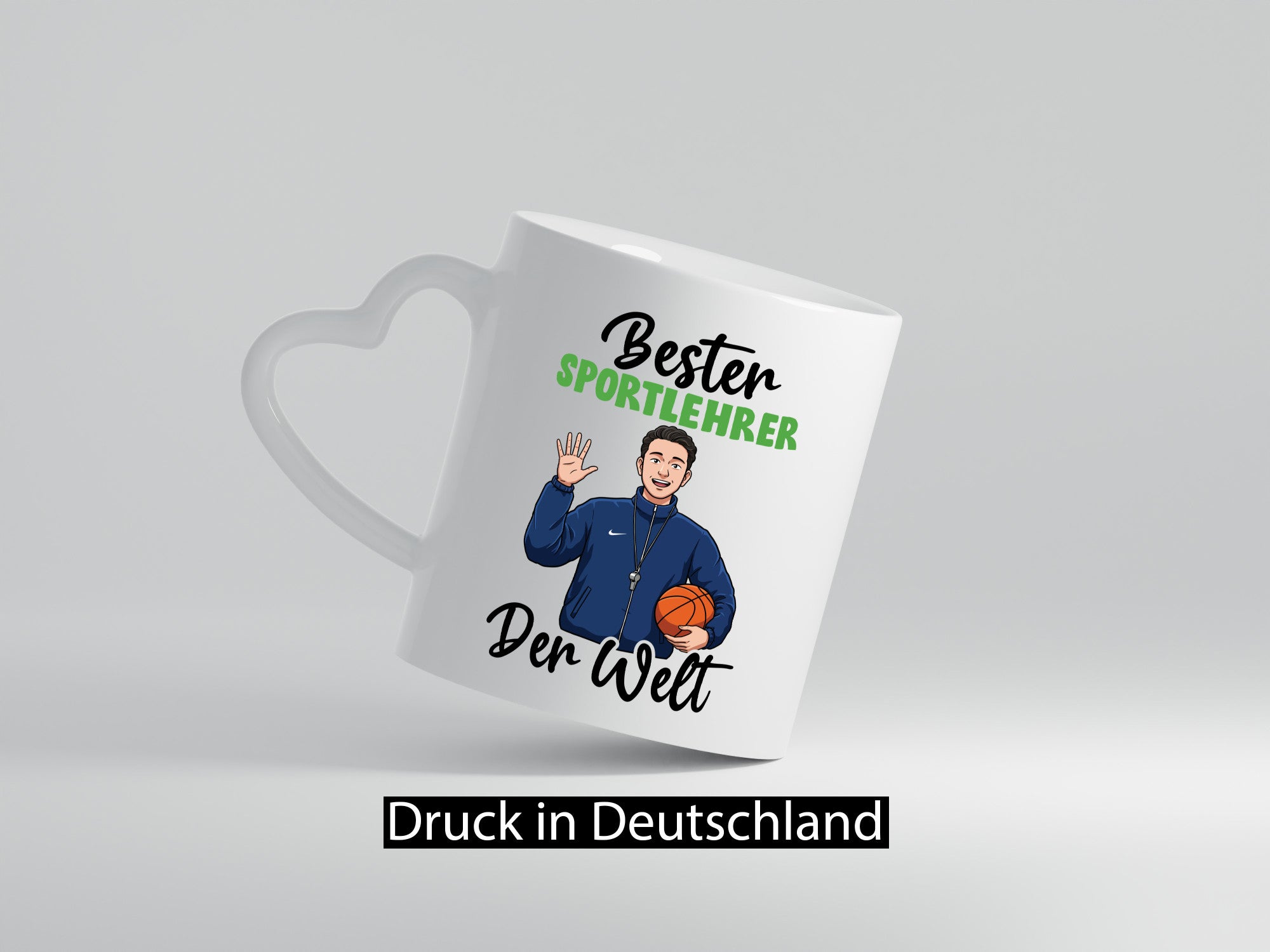 Bester Sportlehrer | Lehrer Sport v2 Geschenkidee Humor Tasse