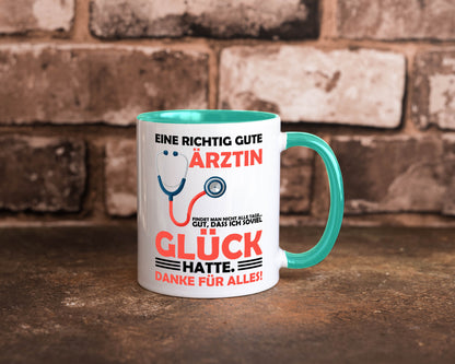Dankeschön für Ärztin | Arzt Tasse Danke Alles vl9 lustiger Spruch Geschenk