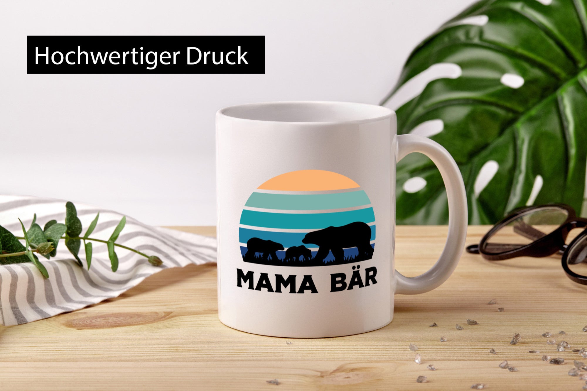 Mamabär | Bärenfamilie Muttertag lustig Familie Geschenkidee Geschenk Tasse
