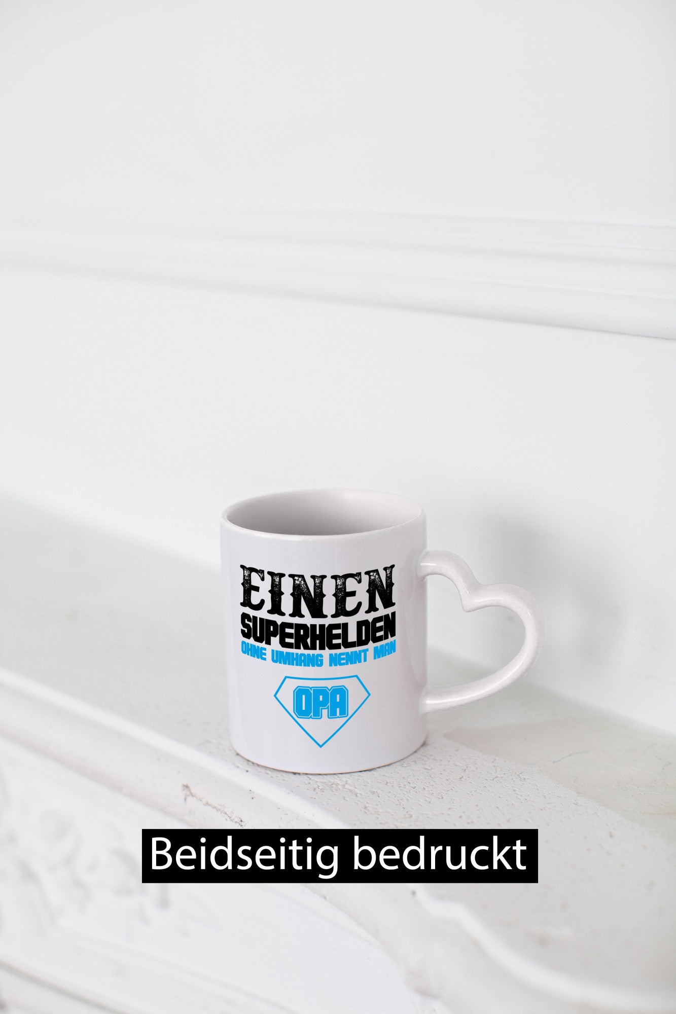 Superheld Opa Geschenk Familie Geschenkidee lustiger Spruch Tasse