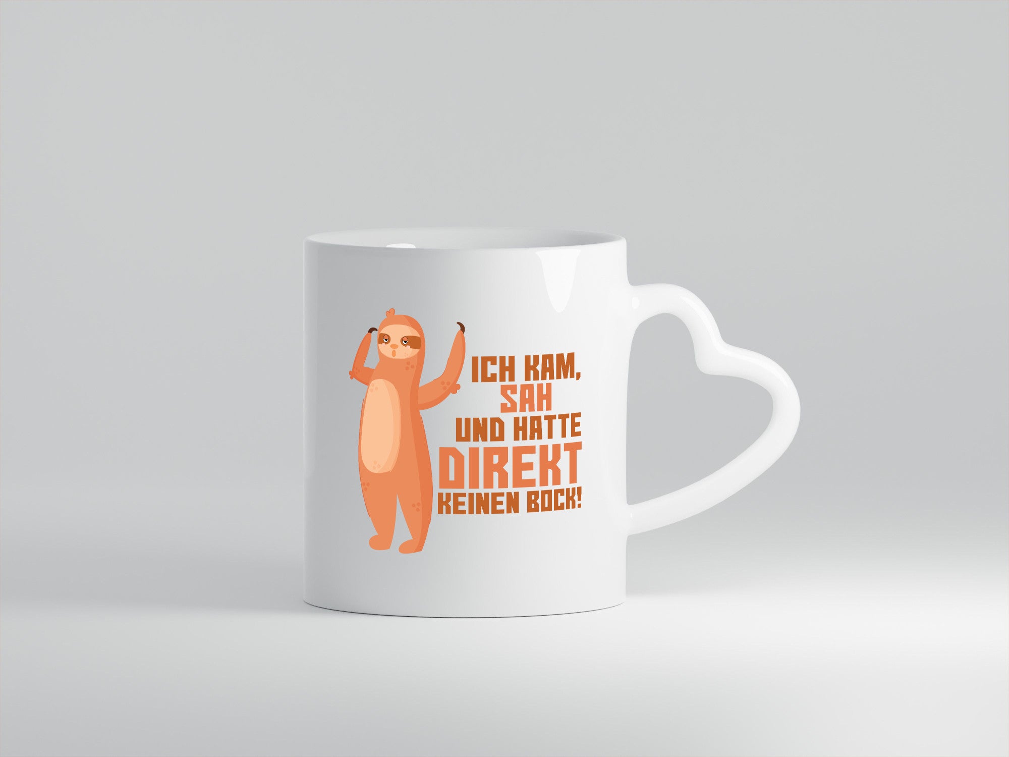 Keinen Bock | Faultier Faulpelz lustiger Comic Arbeit Spruch Geschenk Kollegen
