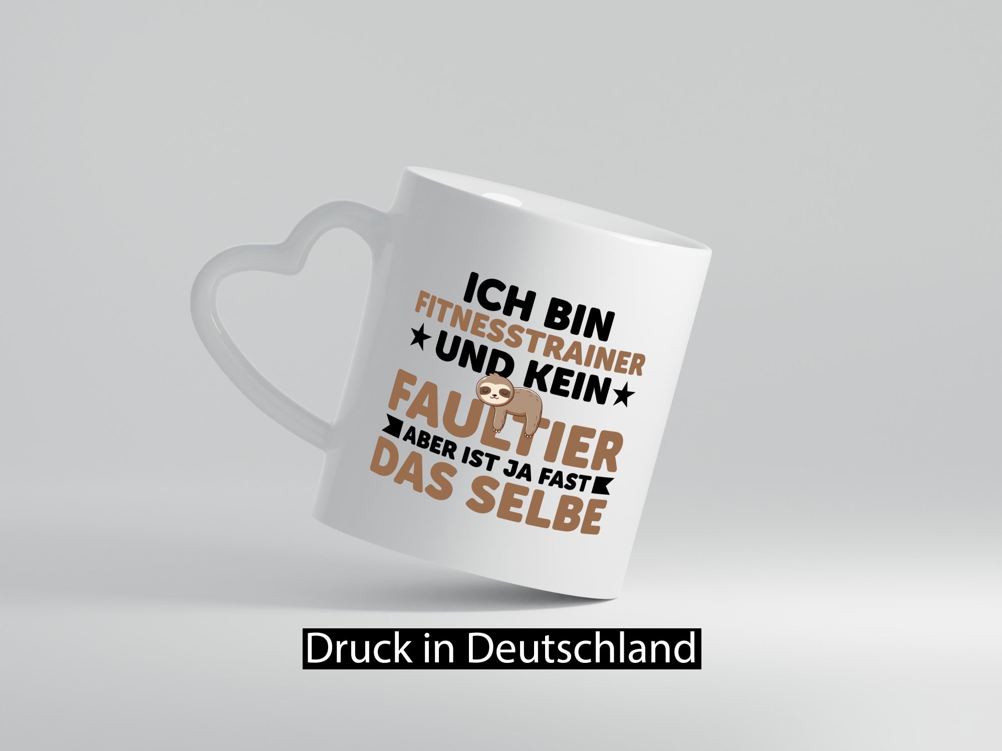 Ich bin kein Faultier: Fitnesstrainer | Personal Trainer lustig Tierliebhaber