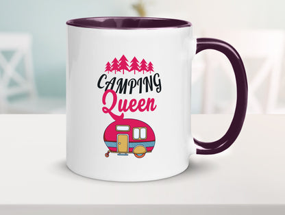 Camping Queen | Natur Lagerfeuer Geschenk Humor Geschenkidee lustiger Spruch