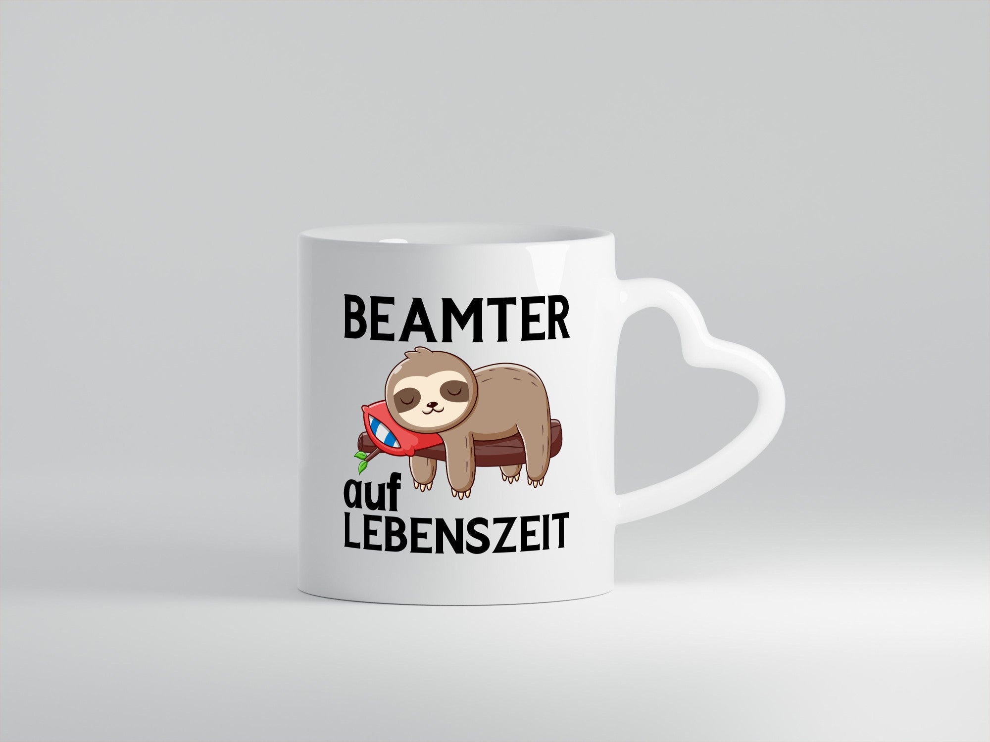 Faultier-Humor-Tasse | Geschenkidee für Beamte und Tierliebhaber