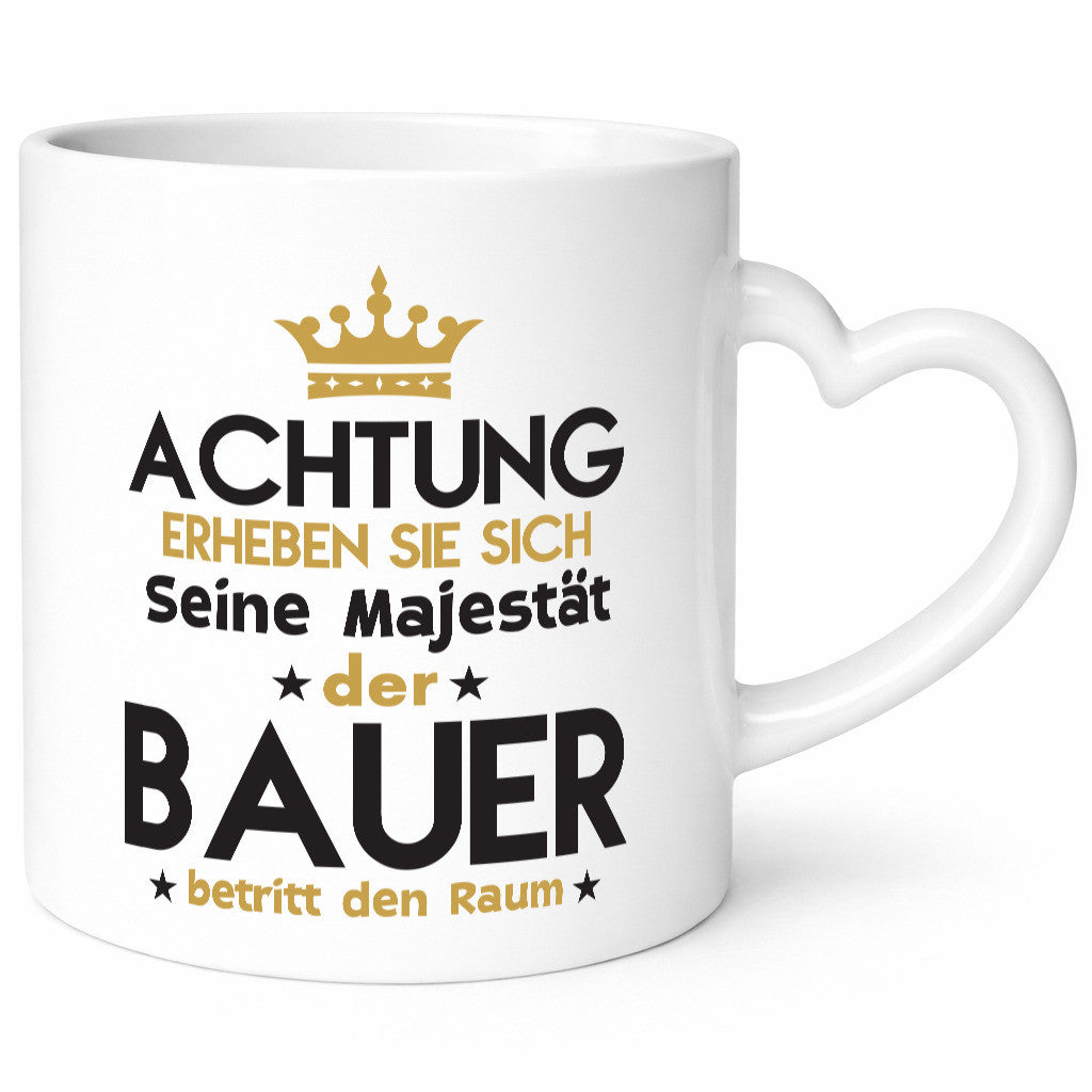 His Majesty Farmer | Farm Agriculture Gift Idea Humor Mug