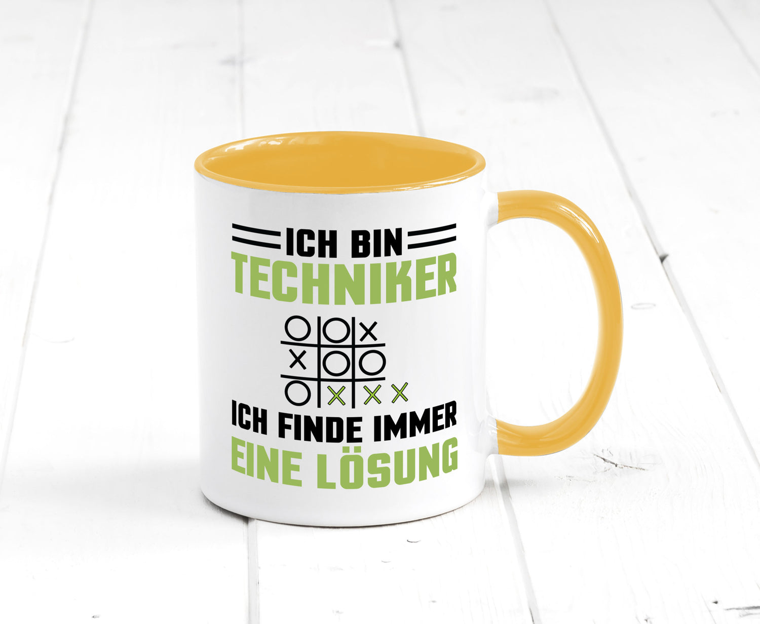 Ich bin Techniker finde immer eine Lösung | lustiger Spruch Geschenk Humor