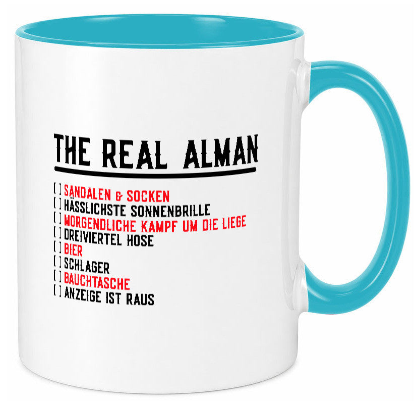 The Real Alman | Echte Deutsche Deutschland Stereotyp Geschenk Humor Tasse
