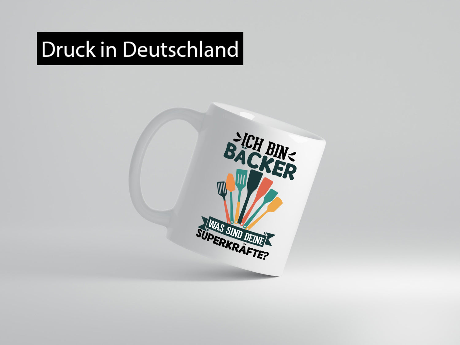 Ich bin Bäcker was sind deine Superkräfte lustig Humor Geschenkidee Geschenk
