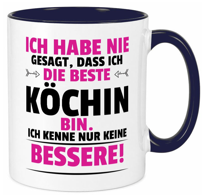 Die Beste Köchin | Chefköchin Chefkoch lustig Arbeit Kollegen Büro Geschenk Tasse