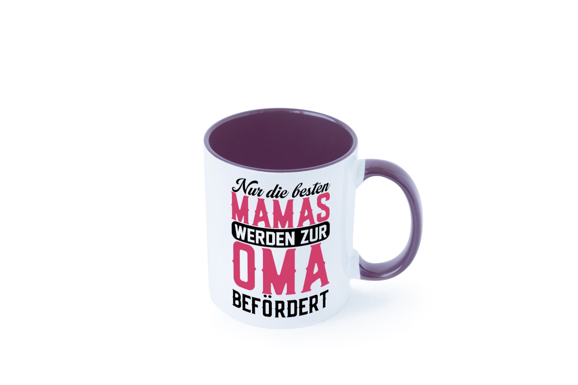 Beste Mama wird zur Oma befördert | Großmutter lustiger Spruch Geschenk Familie