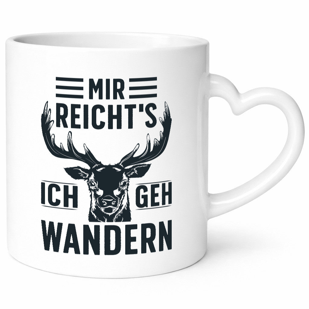 Mir Reichts ich geh Wandern | Berge Wälder Natur lustiger Spruch Geschenk Humor