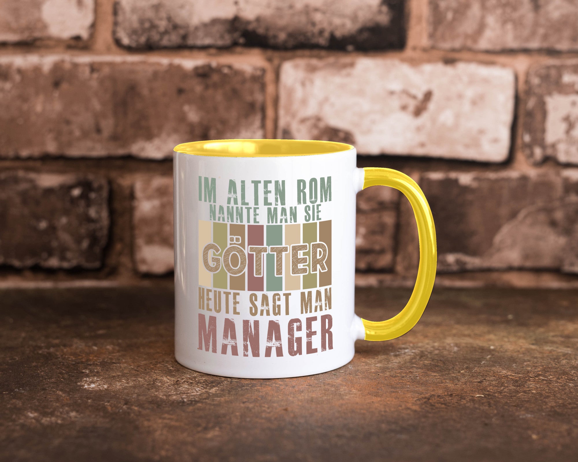 Heute sagt man: Manager | Management Humor Geschenkidee Tasse