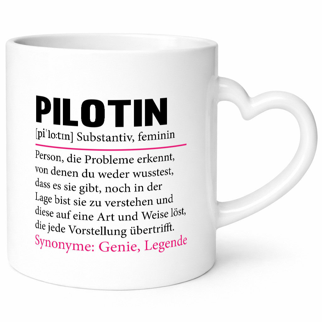 Pilotin | lustiger Spruch Beruf Definition Piloten Geschenk Arbeit Kollegen