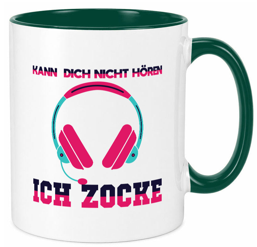 Kann dich nicht hören ich Zocke | Gamer Zocken Zocker Geschenkidee Humor Tasse