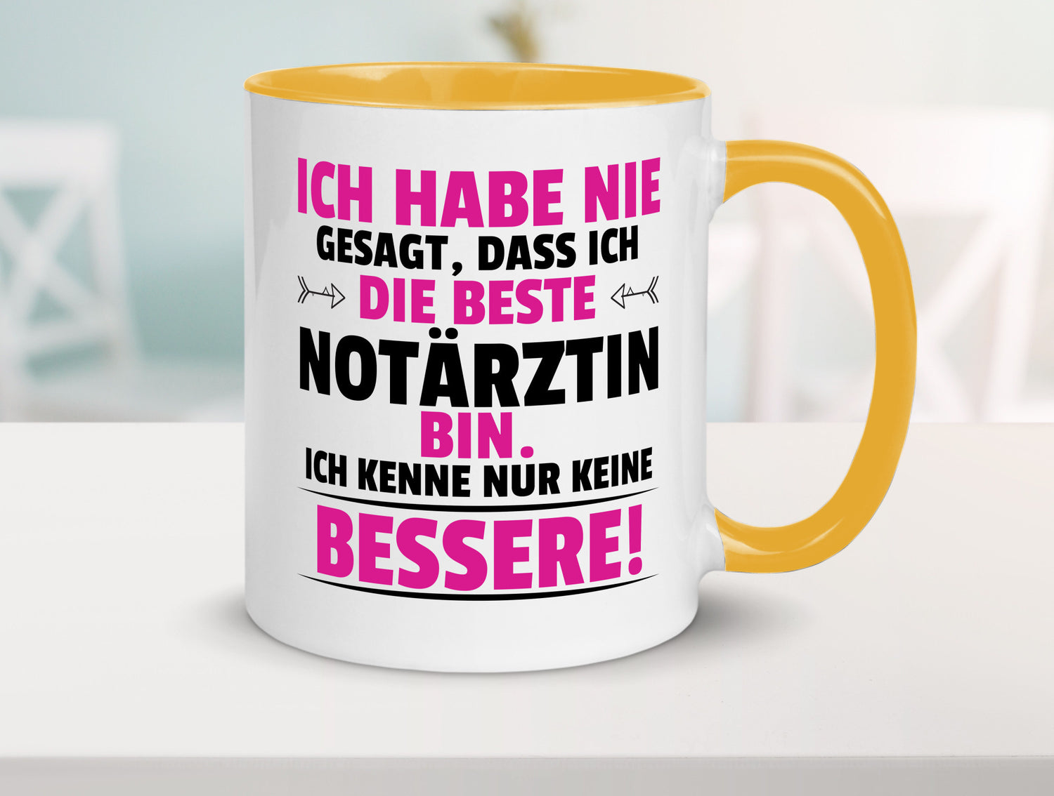 Die Beste Notärztin | Ärztin Humor Geschenkidee Tasse